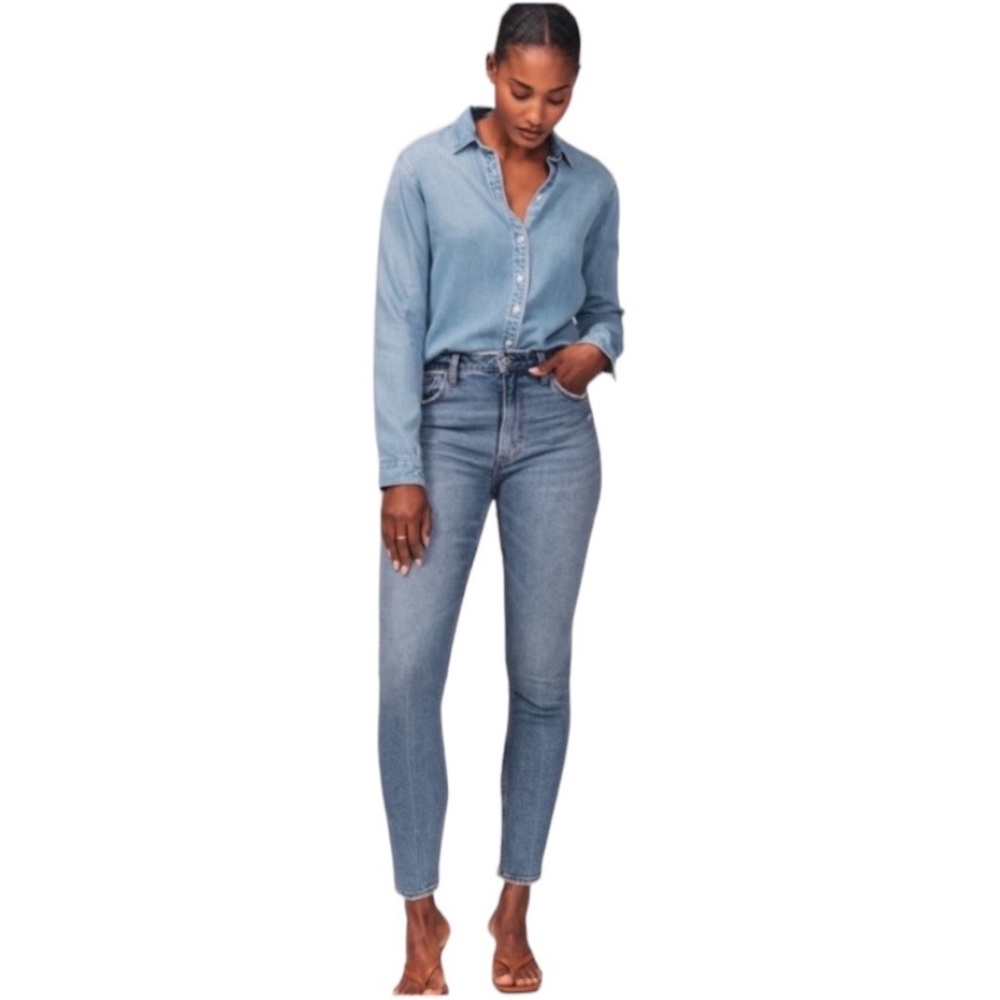 A&F Curve Love The Skinny High Rise Jeans